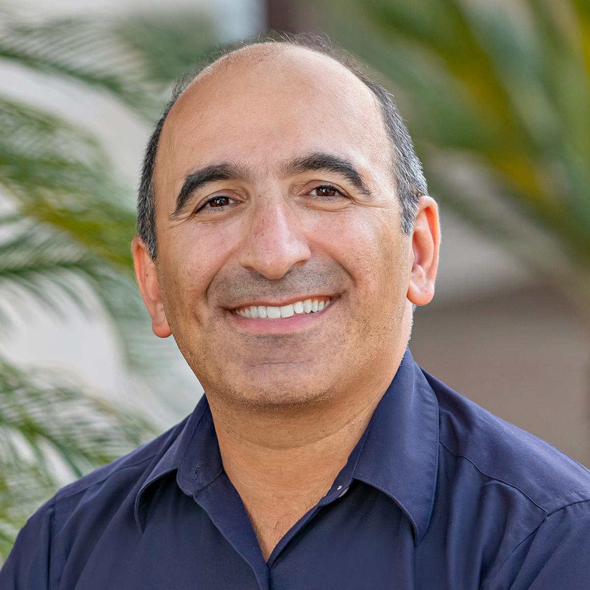 Headshot photo of Saint Mary's faculty Navid Sabbaghi